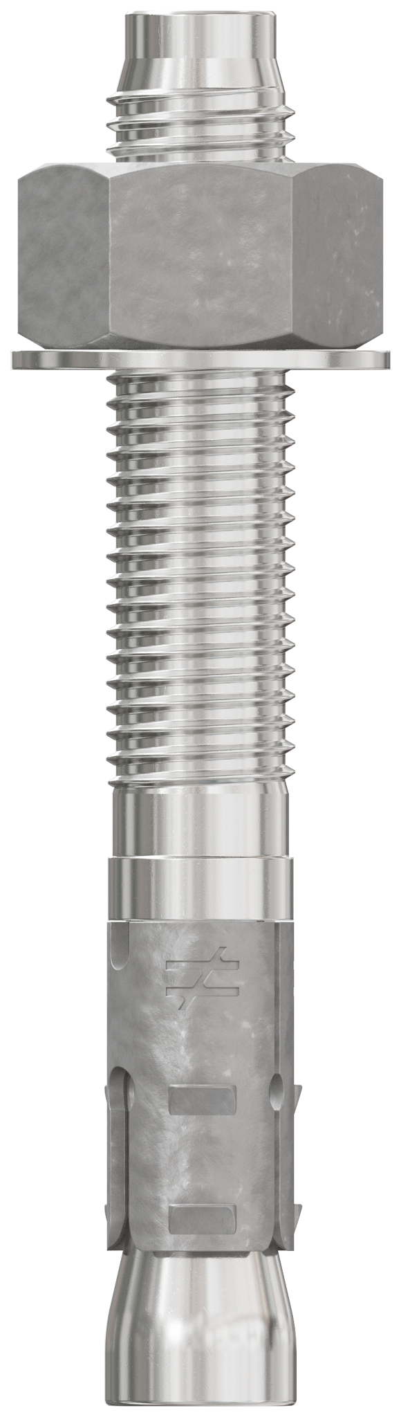 Simpson Strong-Tie STB2-75512S4F10 Strong-Bolt® 2 — 3/4 in. x 5-1/2 in. Type 304 Stainless-Steel Wedge Anchor, Fully Assembled (10-Qty) (Pack of 2)