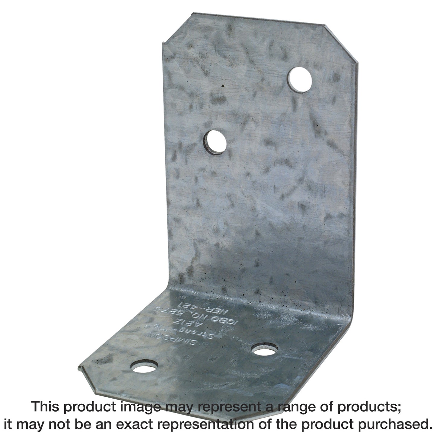 Simpson Strong-Tie A21Z 2 in. x 1-1/2 in. x 1-3/8 in. ZMAX® Galvanized Angle (Pack of 19200)