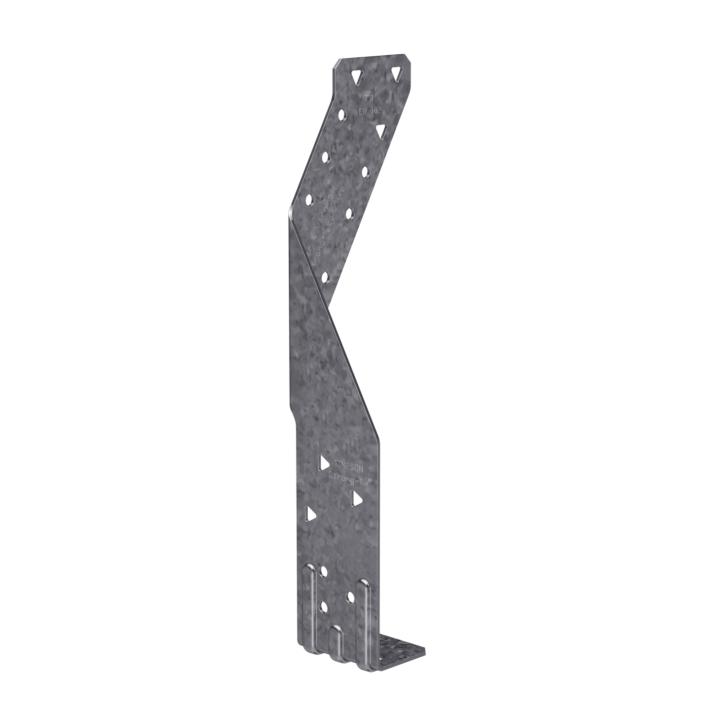 Simpson Strong-Tie TSP TSP 16-Gauge Galvanized Stud-Plate Tie