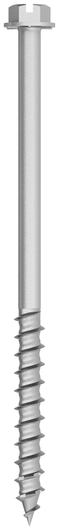 Simpson Strong-Tie TNTSS625400H Titen Turbo™ — 1/4 in. x 4 in. Type 316 Stainless-Steel Hex-Head Concrete and Masonry Screw (50-Qty) (Pack of 4)