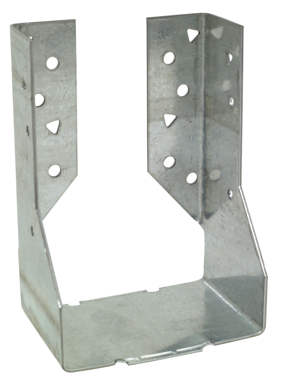 Simpson Strong-Tie HUC46 HUC Galvanized Face-Mount Concealed-Flange Joist Hanger for 4x6