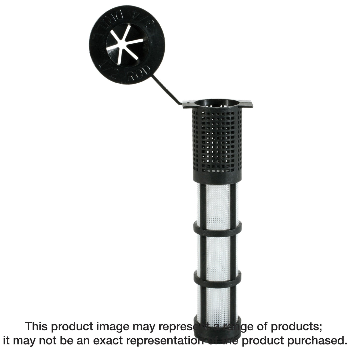 Simpson Strong-Tie AWS6210P Opti-Mesh 10 in. Acrylic Adhesive Plastic Screen Tube for 5/8 in. Rod for AT-XP