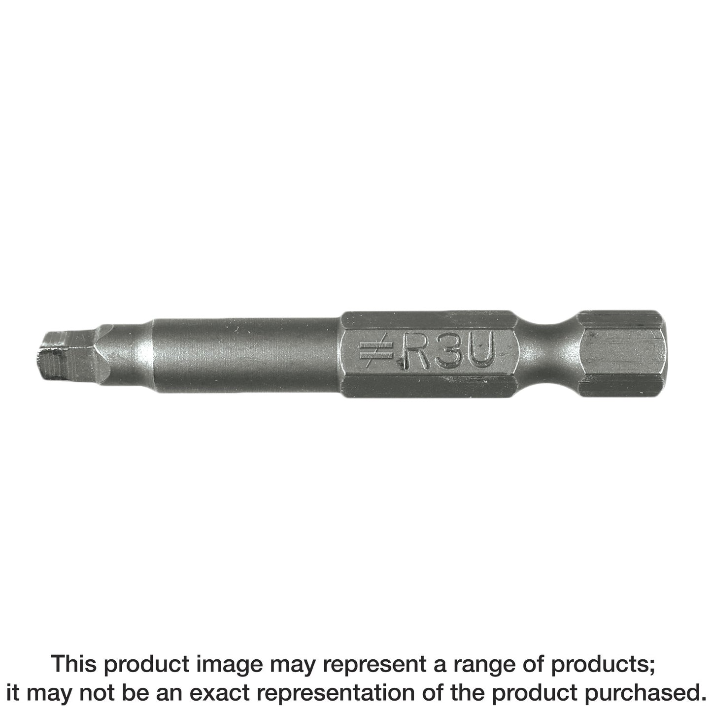 Simpson Strong-Tie BIT3SU-2-RC3 #3 Square, Undersized-Drive 2 in. Power Bit (3-Qty)