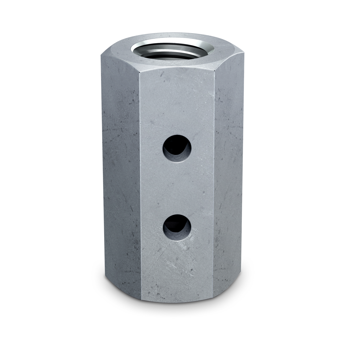 Simpson Strong-Tie CNW3/8 CNW 3/8 in. Coupler Nut with Witness® Hole