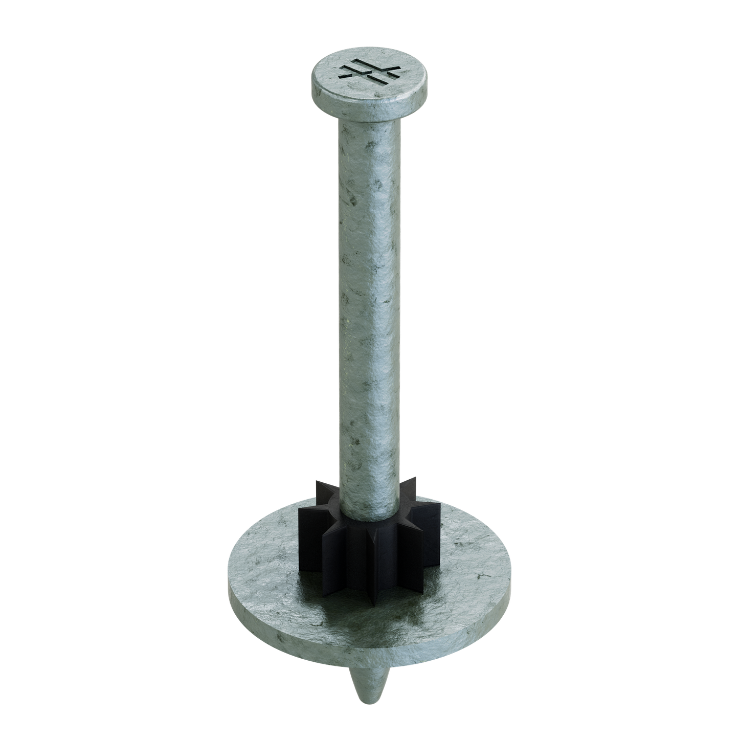 Simpson Strong-Tie PDPAWL-187 PDPAWL .157-in. x 1-7/8-in. Powder-Actuated Pin w/ 1-in. Washer (100-Qty) (Pack of 10)