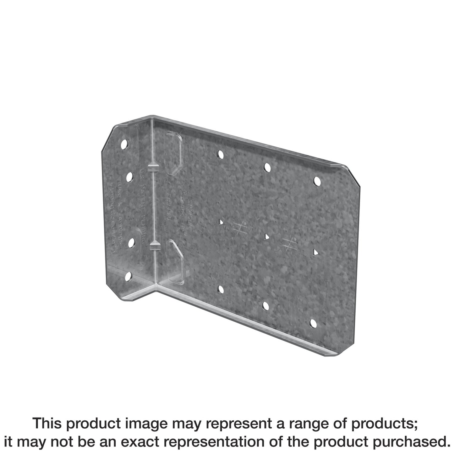 Simpson Strong-Tie MFCB45.5-R25 MFCB 5-1/2 in. Bypass Framing Fixed-Clip Connector (25-Qty)