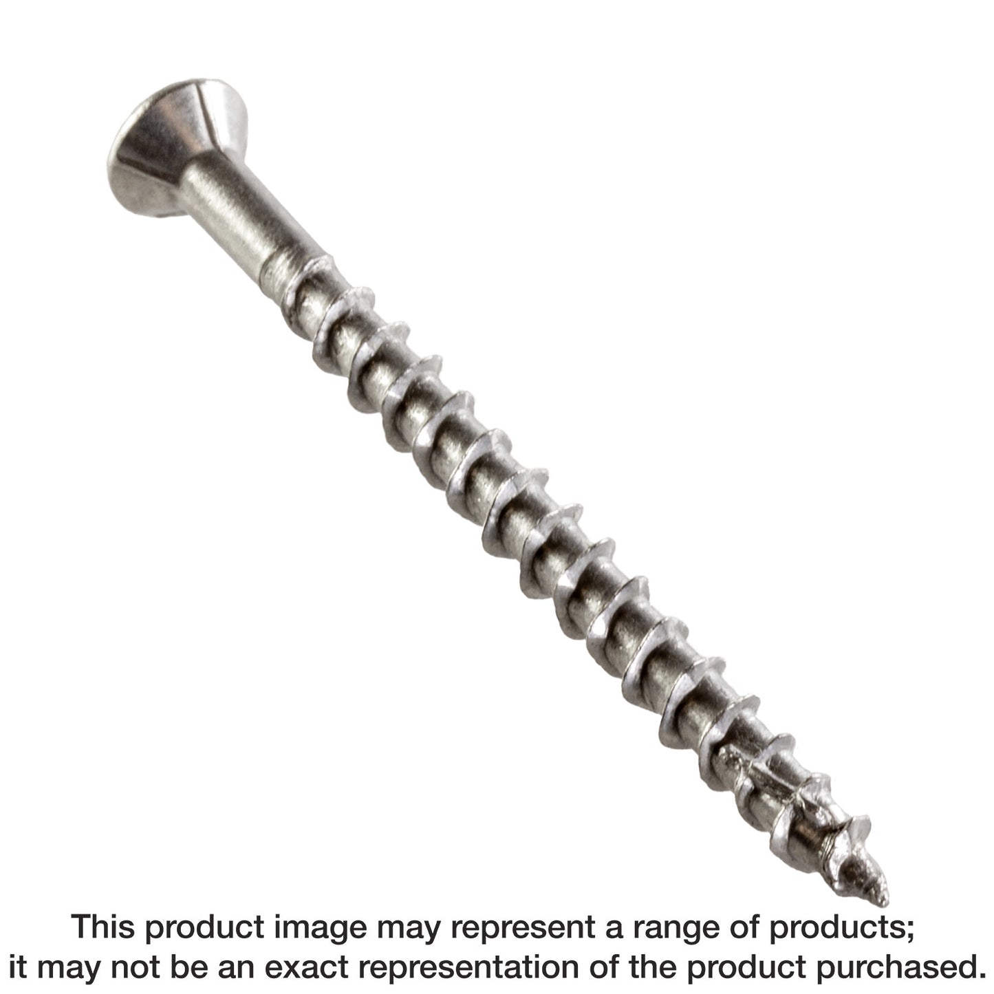 Simpson Strong-Tie T10250WP-RP200 Deck-Drive™ DWP WOOD SS Screw — #10 x 2-1/2 in. T25, Flat Head, Type 316 (200-Qty) (Pack of 336)