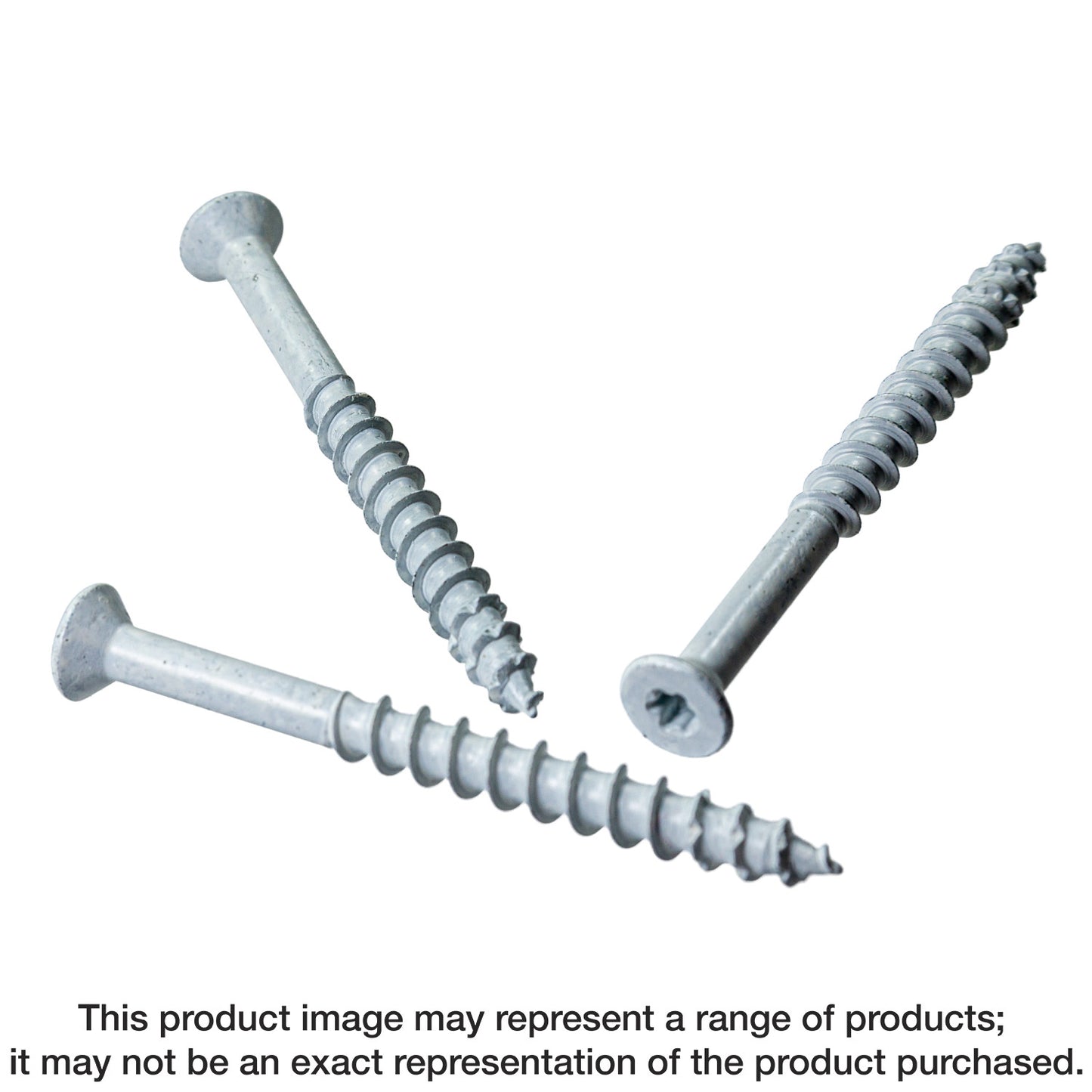 Simpson Strong-Tie TNTW25234TTR Titen Turbo™ — 1/4 in. x 2-3/4 in. 6-Lobe Trim-Head Concrete and Masonry Screw, White (100-Qty)