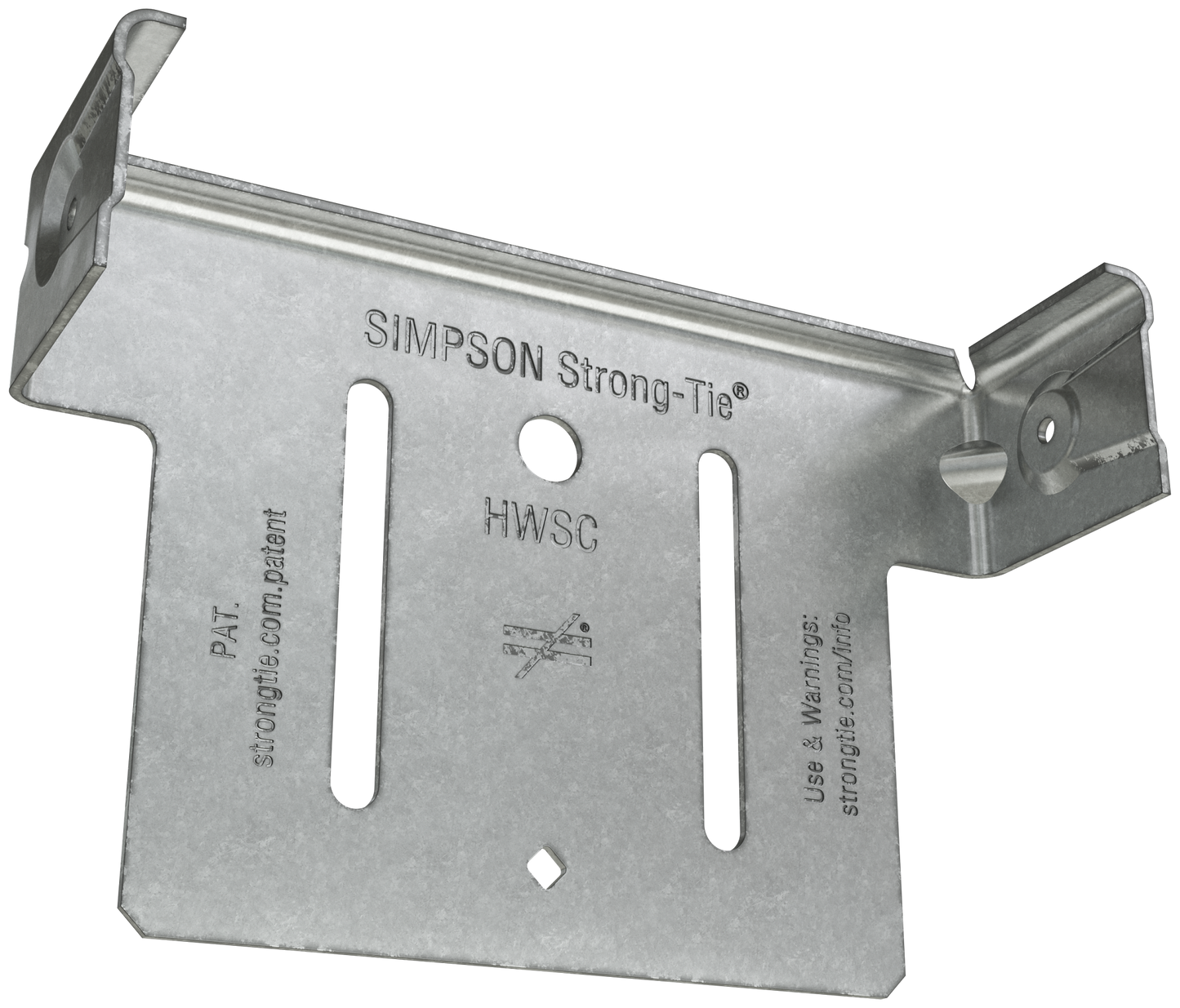 Simpson Strong-Tie HWSC6-KT HWSC™ 5-3/4 in. Head-of-Wall Slide-Clip Connector w/ Screws (50-Qty)