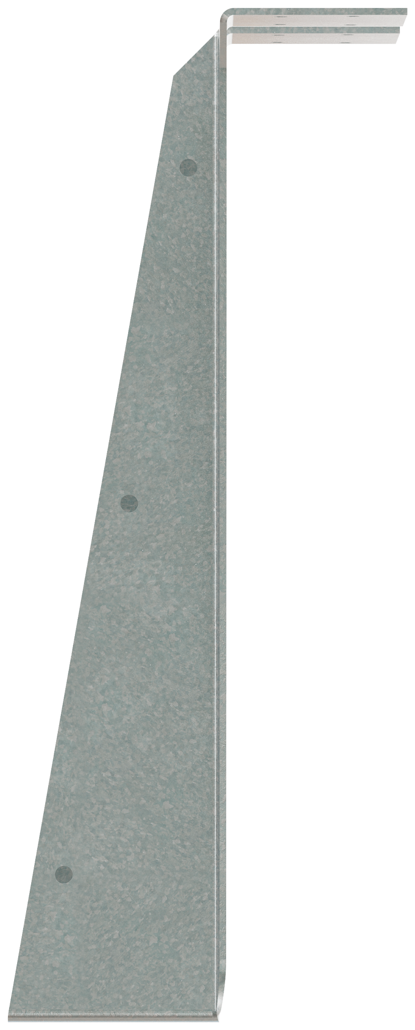 Simpson Strong-Tie S/B1.68/14 S/B 12 ga. Hanger for 1-5/8 in. x 14 in. Cold-Formed Steel Joist