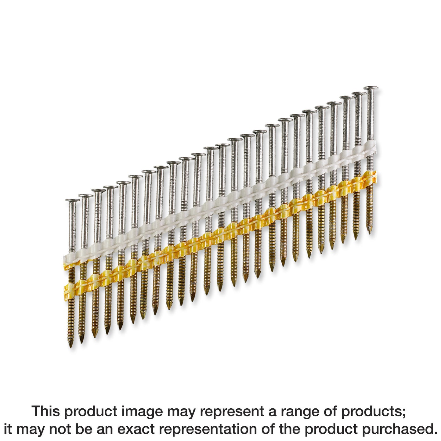 Simpson Strong-Tie S11A250CNJ 20°–22° Plastic Strip, Full Round Head, Ring-Shank Nail — 2-1/2 in. x 0.120 in. Type 304 (1000-Qty)