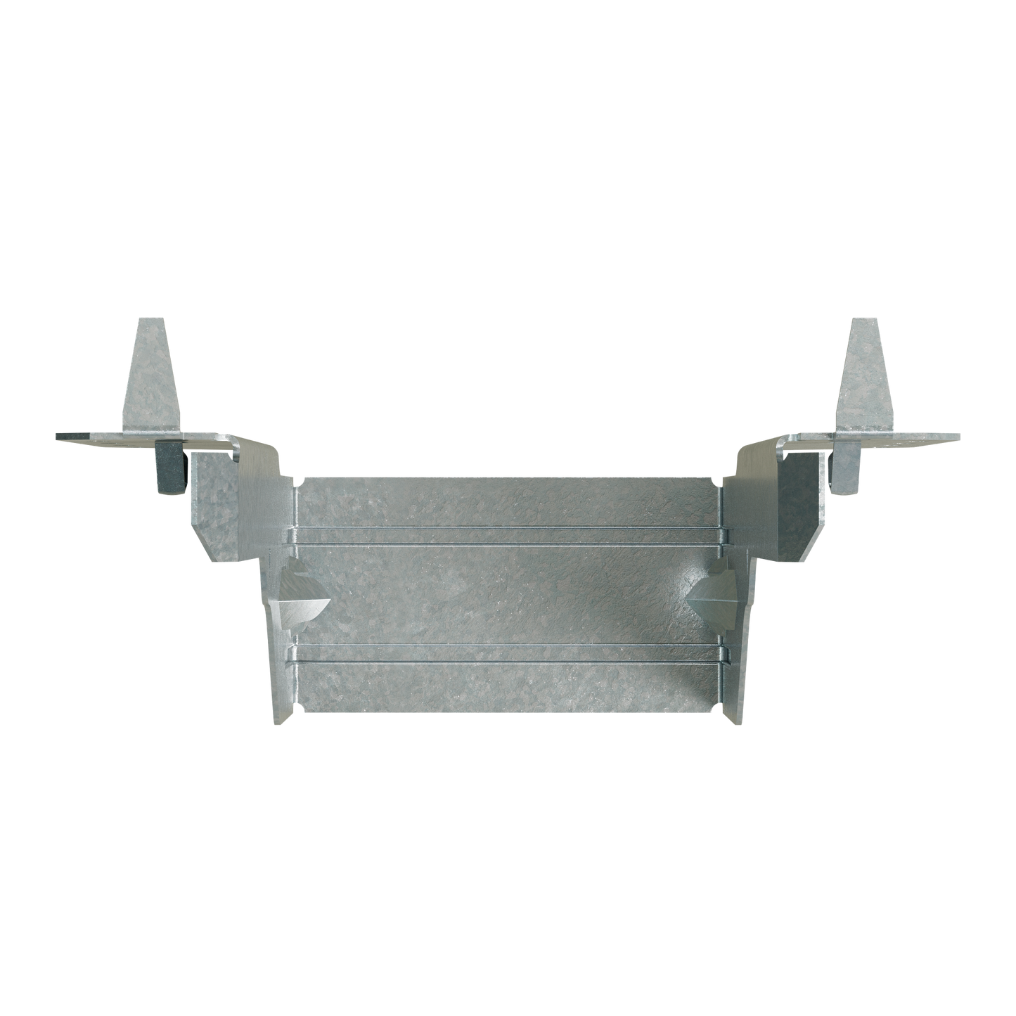 Simpson Strong-Tie IUS3.56/9.5 IUS Galvanized Face-Mount Joist Hanger for 3-1/2 in. x 9-1/2 in. Engineered Wood