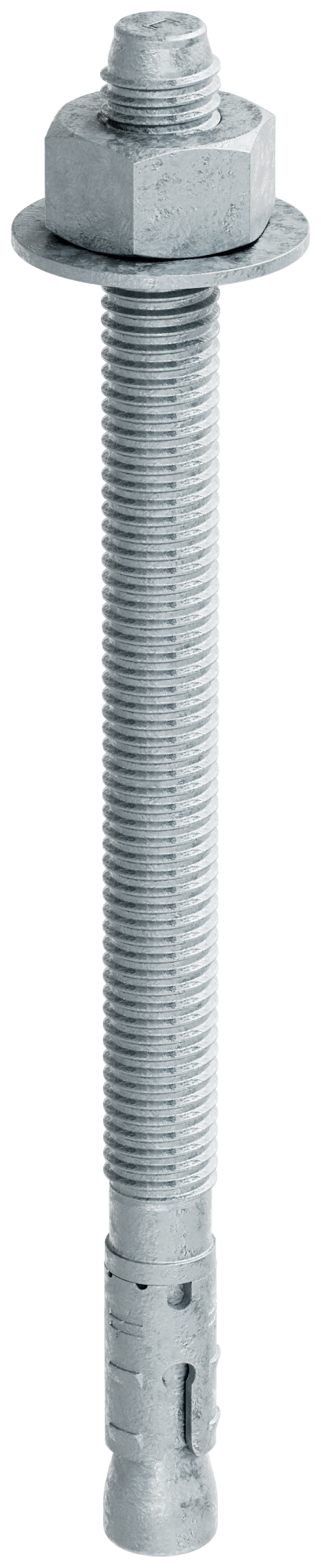 Simpson Strong-Tie STB2-50700MGF25 Strong-Bolt® 2 — 1/2 in. x 7 in. Mechanically Galvanized Wedge Anchor, Fully Assembled (25-Qty)