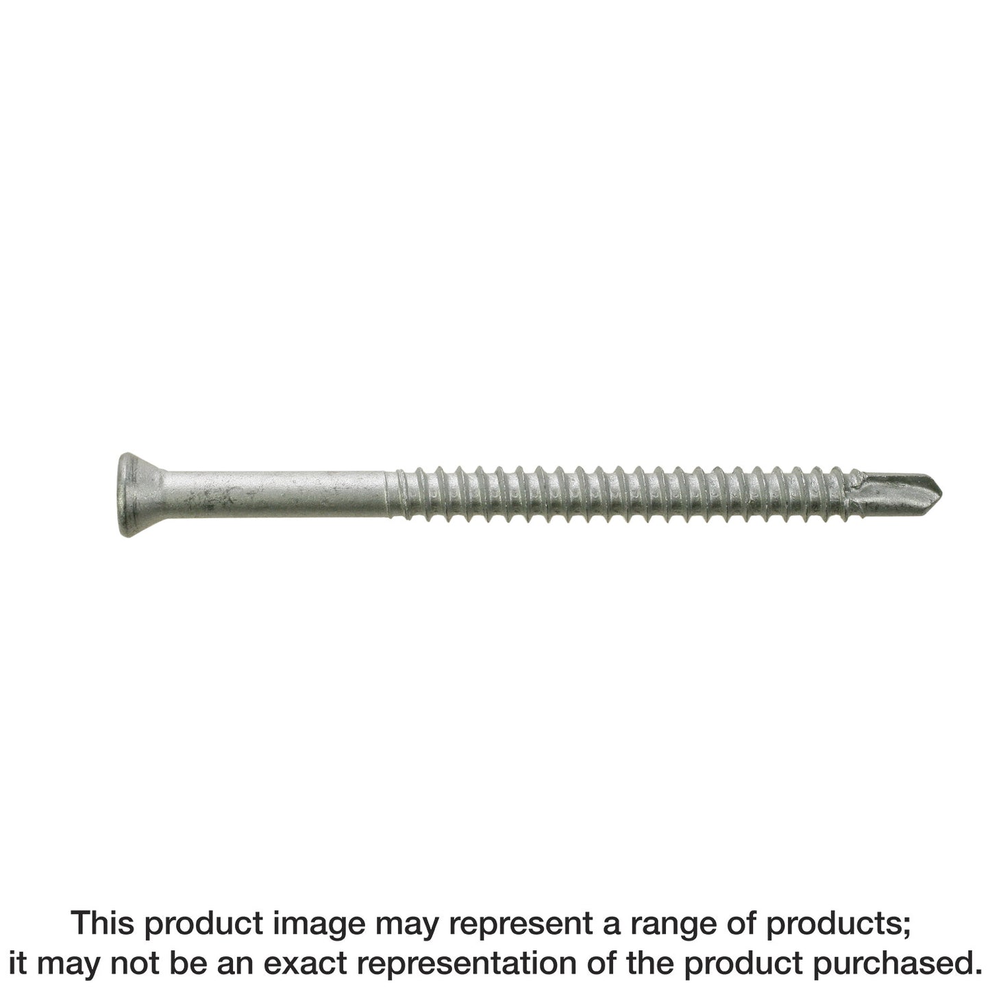 Simpson Strong-Tie F06T125TDB Self-Drilling Siding Screw — #6 x 1-1/4 in. T15, Type 410, Black (5000-Qty)