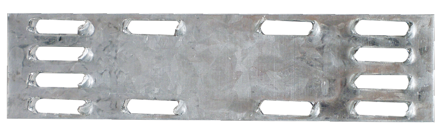 Simpson Strong-Tie MP14-R MP 1 in. x 4 in. 20-Gauge Galvanized Mending Plate (Pack of 25)