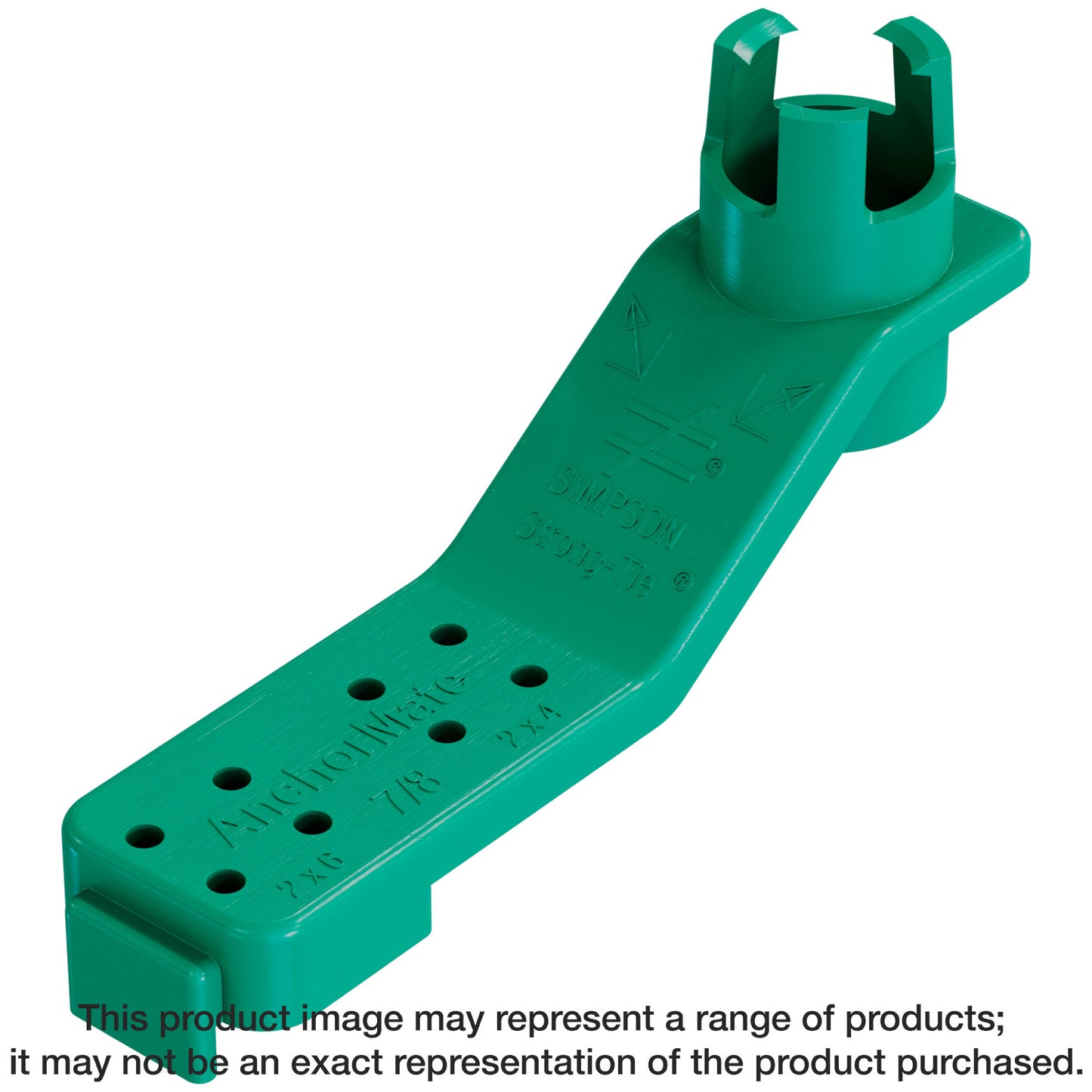 Simpson Strong-Tie AM 7/8 AnchorMate® 7/8-in. Dia. Anchor Bolt Holder — Green (100-Qty)