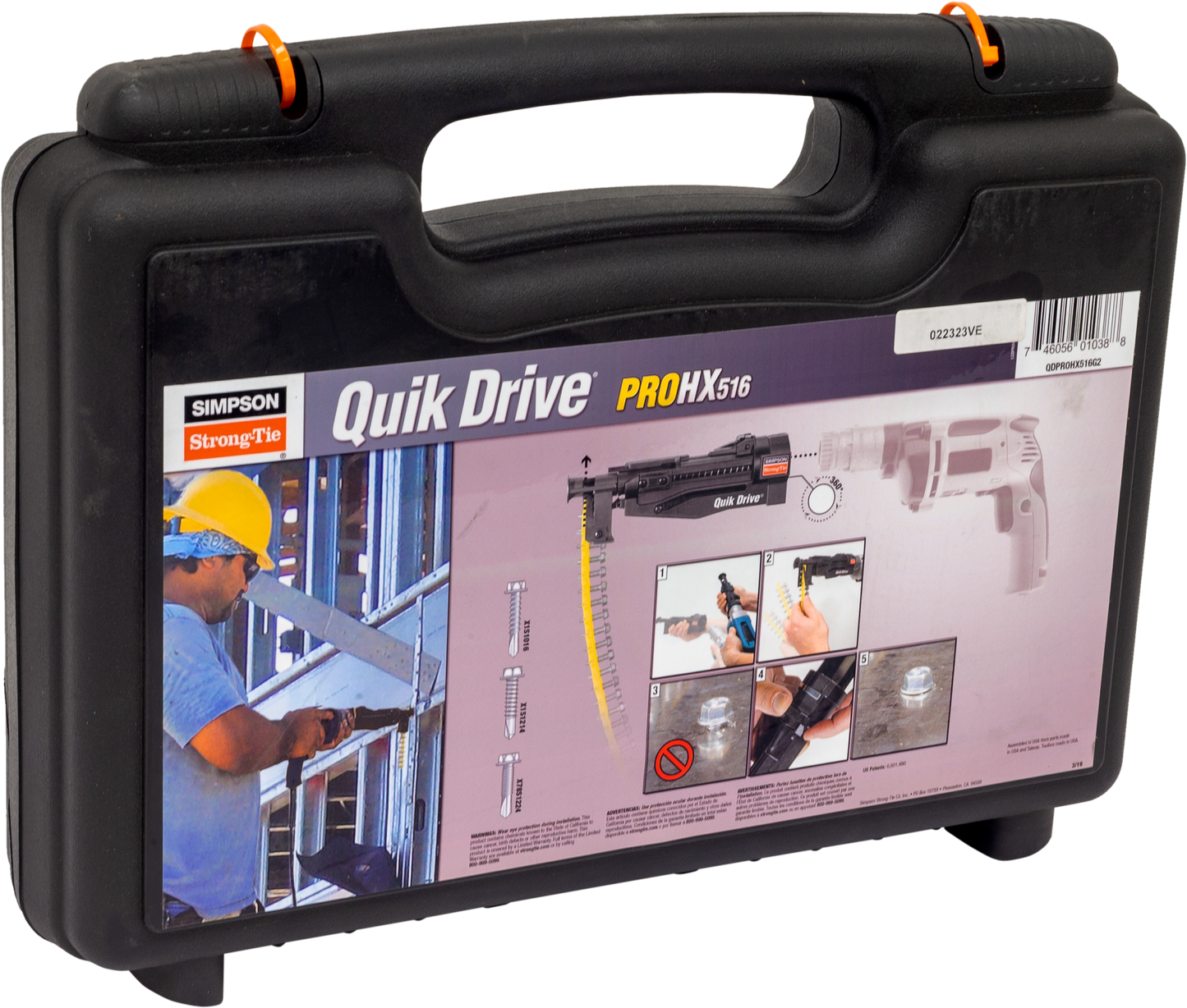 Simpson Strong-Tie QDPROHX516G2 Quik Drive® PROHX516G2 Steel-to-Steel Attachment (Pack of 100)
