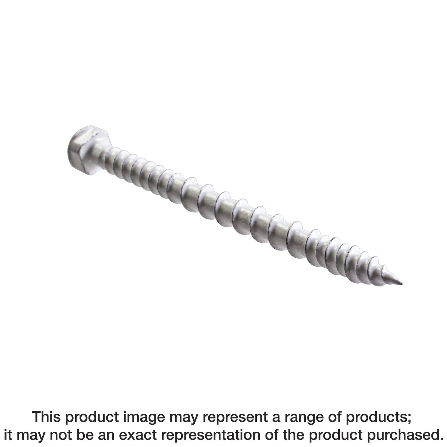 Simpson Strong-Tie TSV214R70WH01 PVC Trim-Board Screw — #8 x 2-1/4 in. T-20 6-Lobe, Exterior-Grade Coating, White (70-Qty) (Pack of 5)