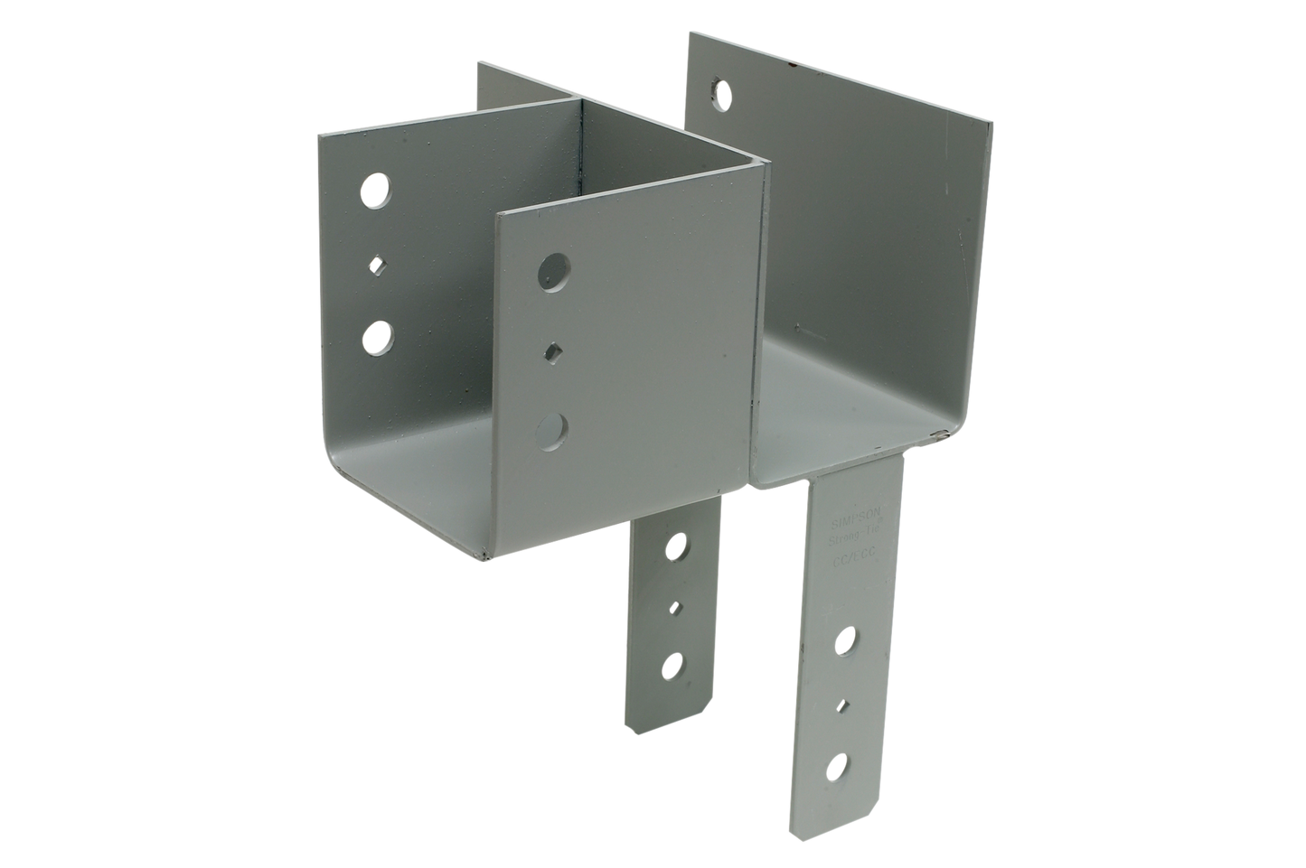 Simpson Strong-Tie ECCLR666HDG ECCLR HDG L-Shape End Column Cap for 6x Beams, 6x Post, Skewed Right