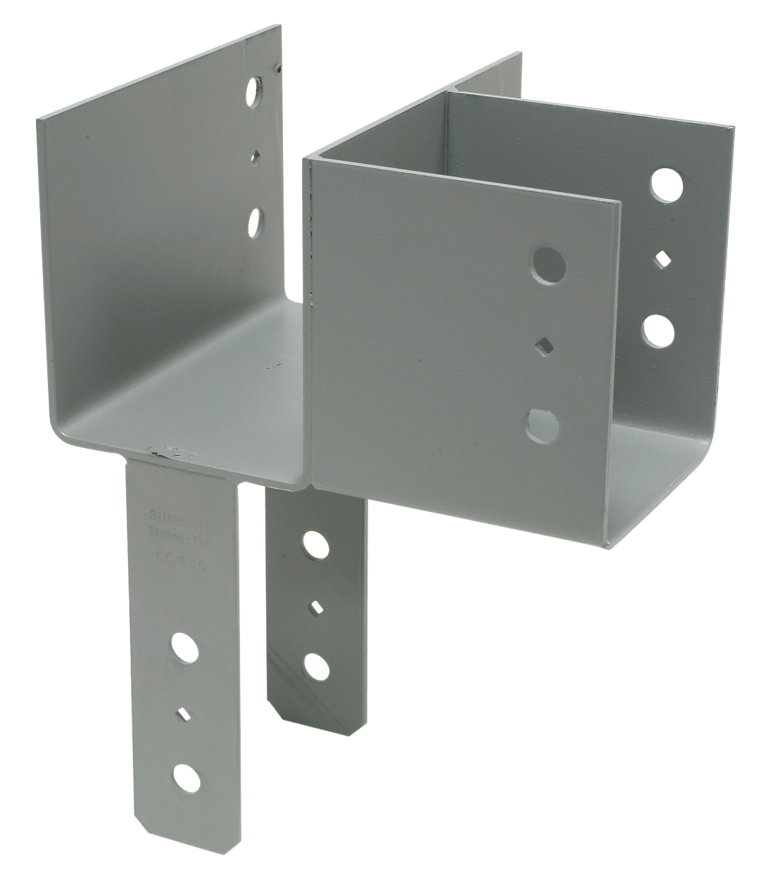 Simpson Strong-Tie ECCLL666 ECCLL L-Shape End Column Cap for 6x Beams, 6x Post, Skewed Left (Pack of 48)