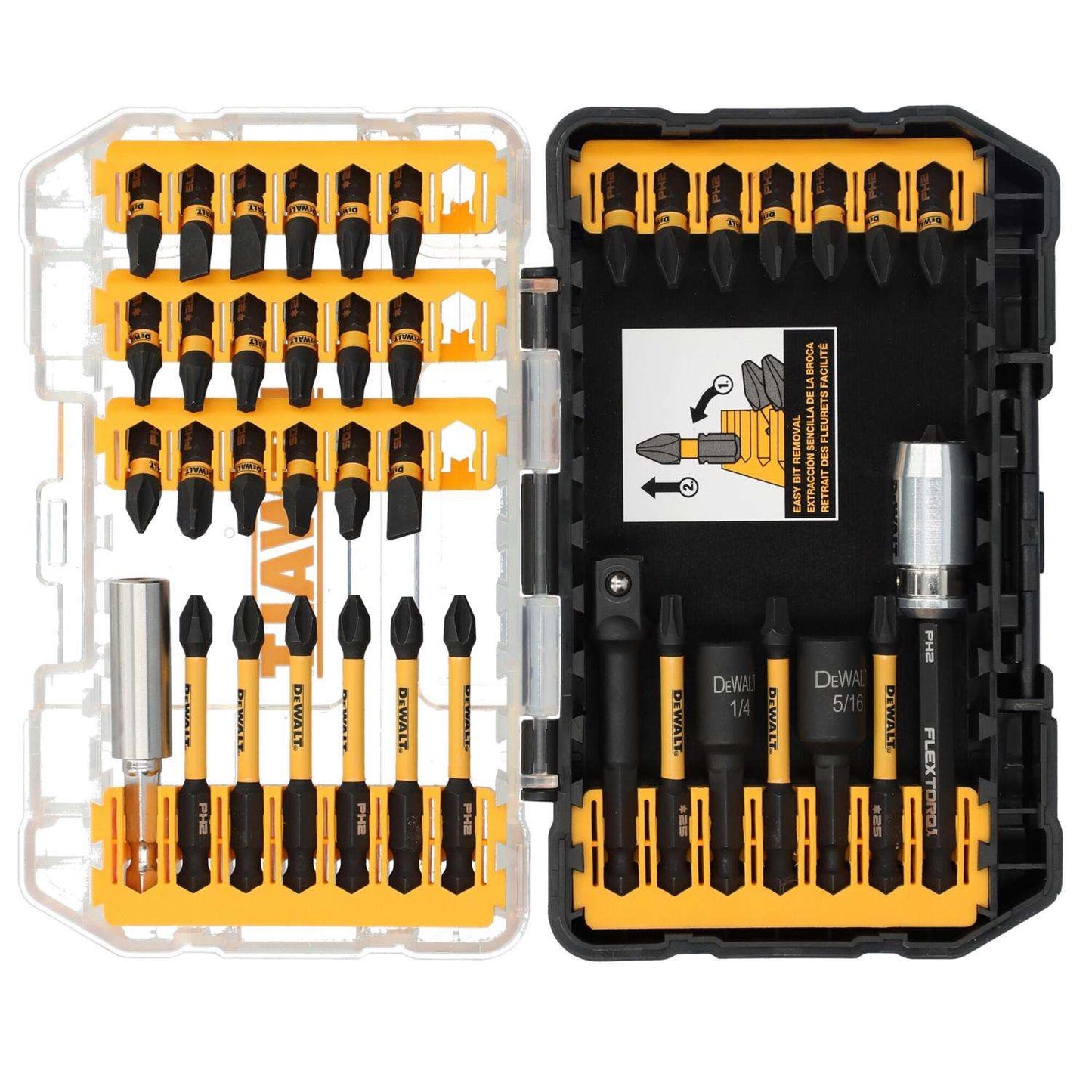 DeWalt DWA2T40IRSET Flextorq 40pc Screwdriving Bit Set