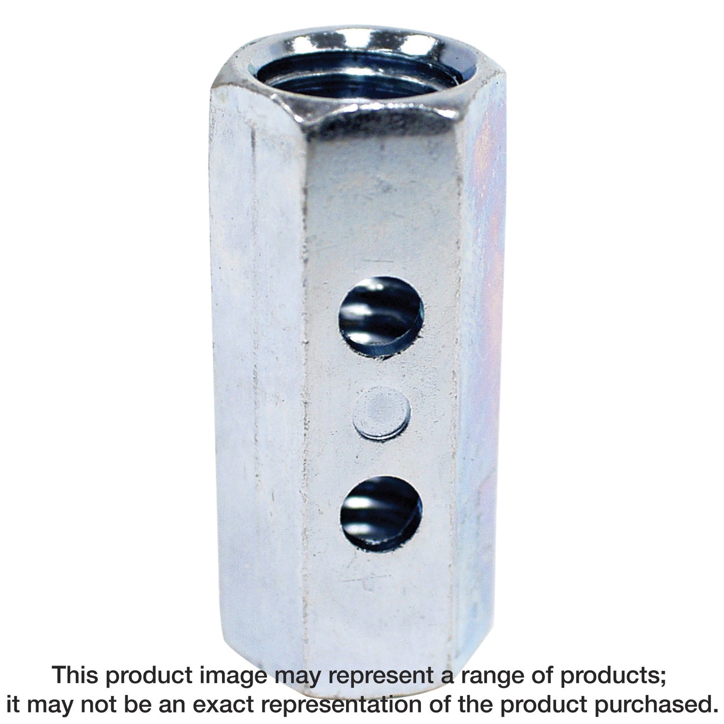 Simpson Strong-Tie CNW1/2 CNW 1/2 in. Coupler Nut with Witness® Hole
