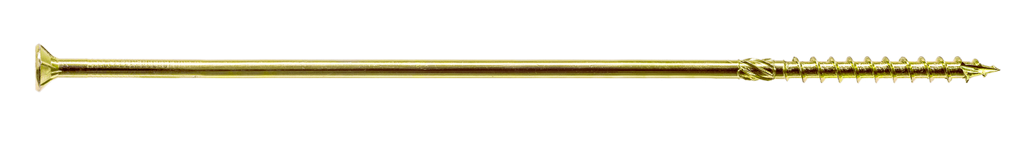 Simpson Strong-Tie SDCP271400 Strong-Drive® SDCP TIMBER-CP Screw — 0.390-in. x 14-in. T40, Yellow Zinc (150-Qty) (Pack of 39)