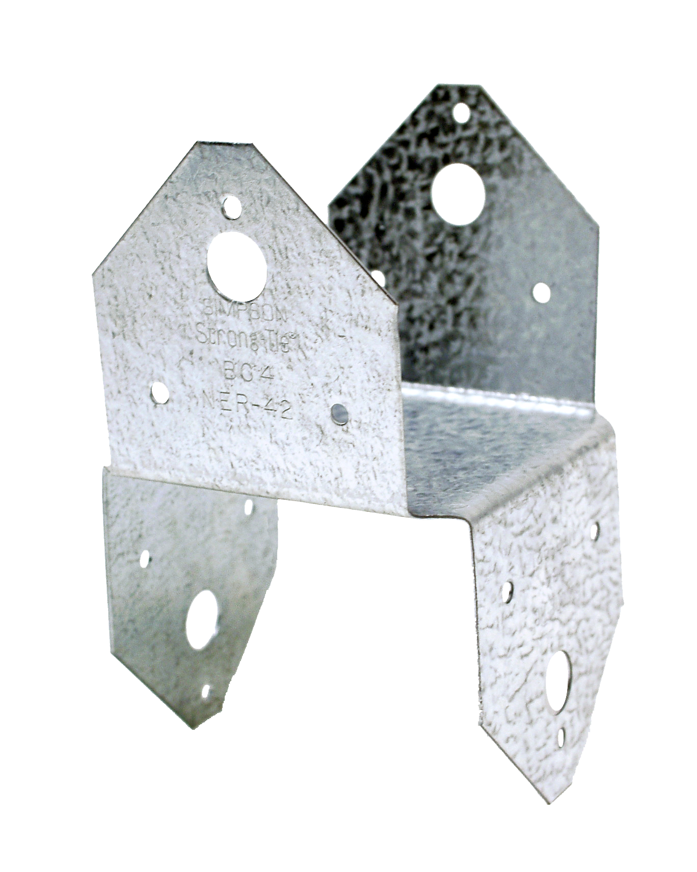 Simpson Strong-Tie BC46 BC Galvanized Post Cap for 4x6 (Pack of 10)