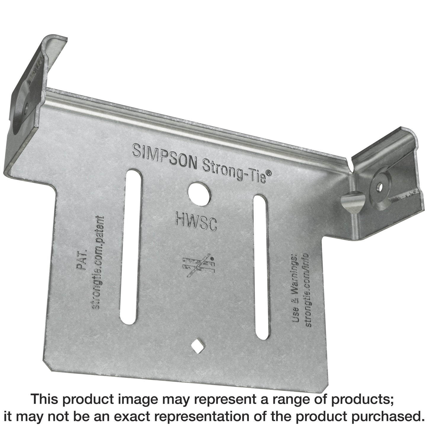 Simpson Strong-Tie HWSC6-KT HWSC™ 5-3/4 in. Head-of-Wall Slide-Clip Connector w/ Screws (50-Qty)