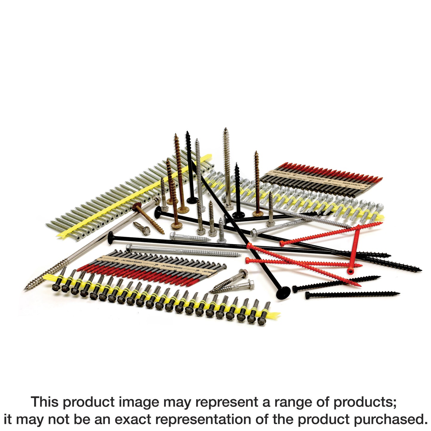 Simpson Strong-Tie TBG1245S Strong-Drive® TB WOOD-TO-STEEL Screw (Collated) — #12 x 1-3/4 in. N2000® (1000-Qty)