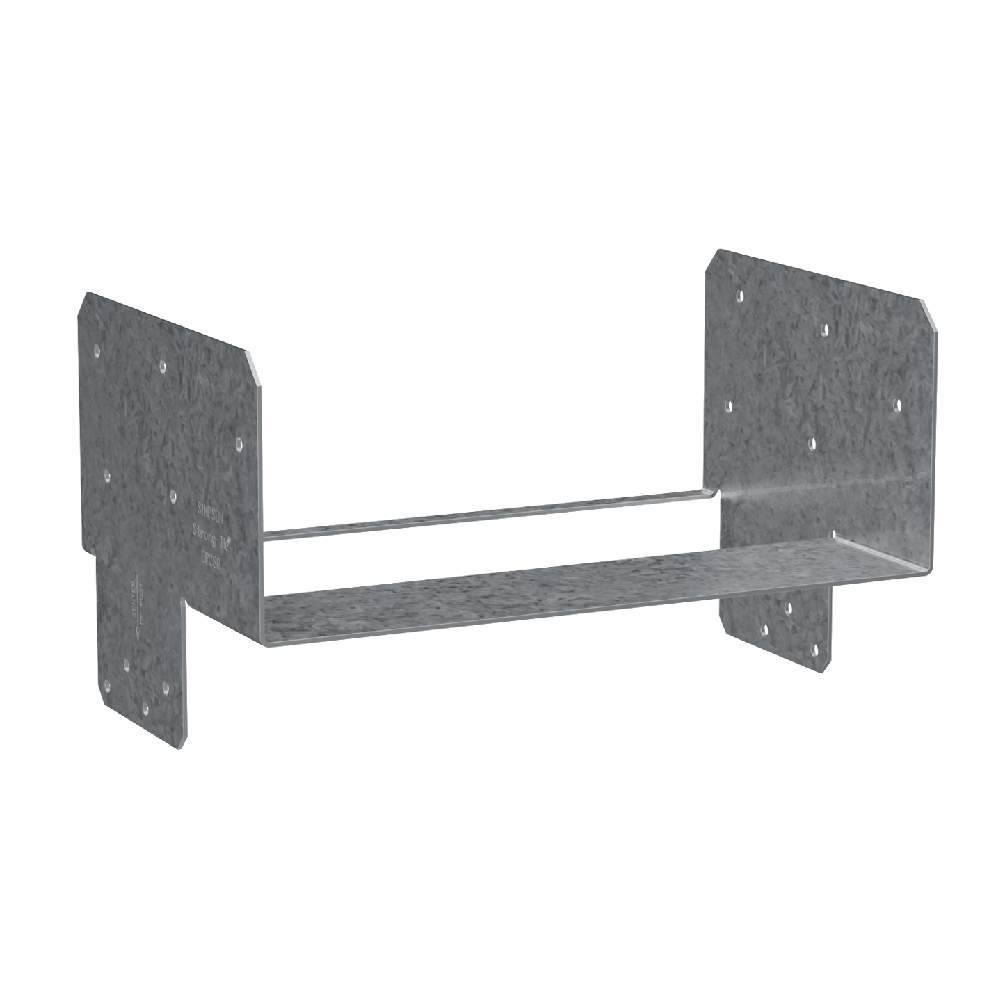Simpson Strong-Tie EPC8RZ EPCZ™ ZMAX® Galvanized End Post Cap for 8x Rough