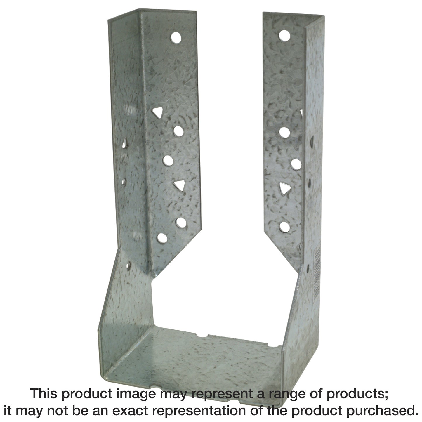 Simpson Strong-Tie HUC48 HUC Galvanized Face-Mount Concealed-Flange Joist Hanger for 4x8 (Pack of 25)