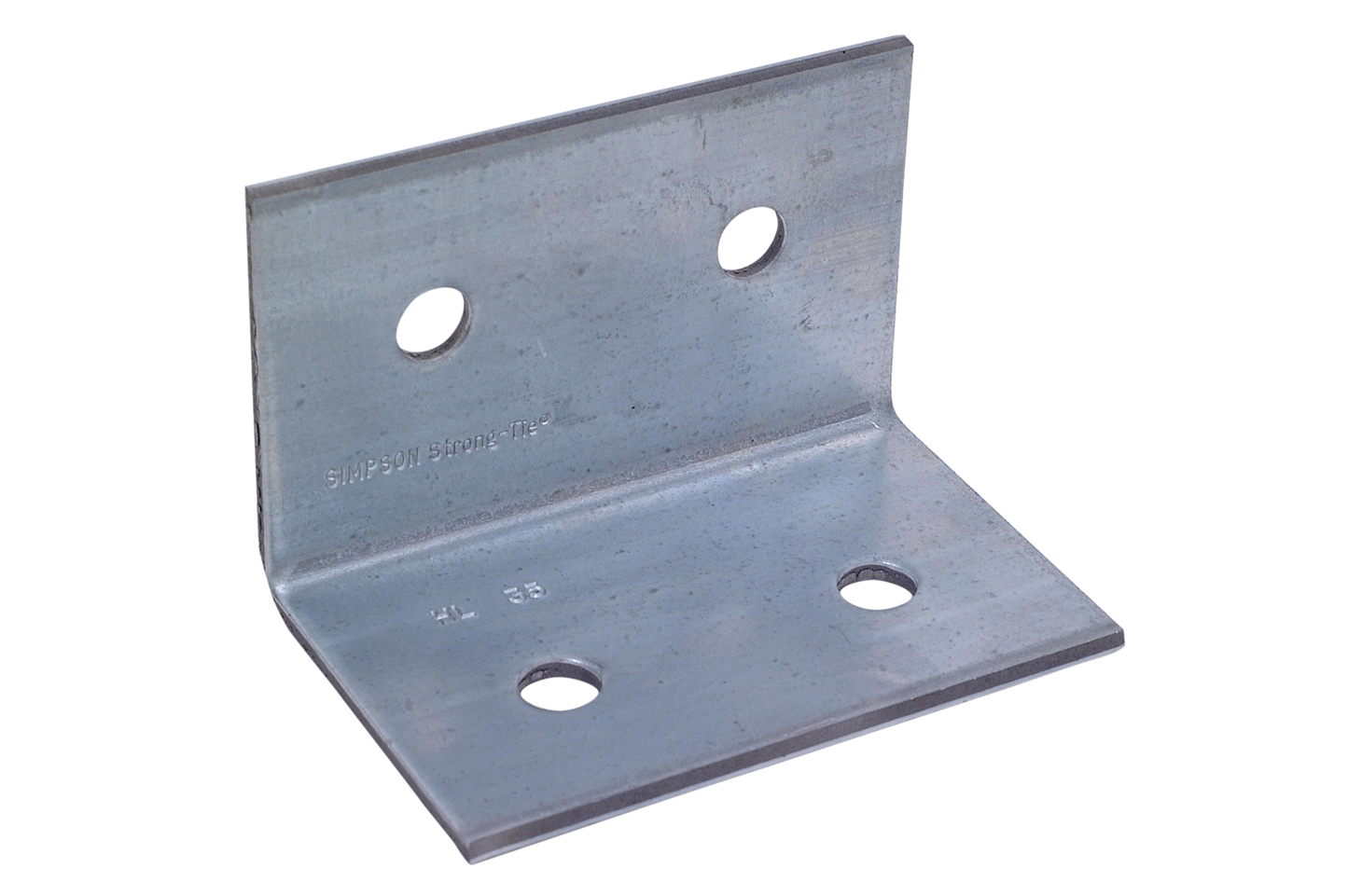 Simpson Strong-Tie HL35 HL 3-1/4 in. x 5 in. Galvanized Heavy Angle