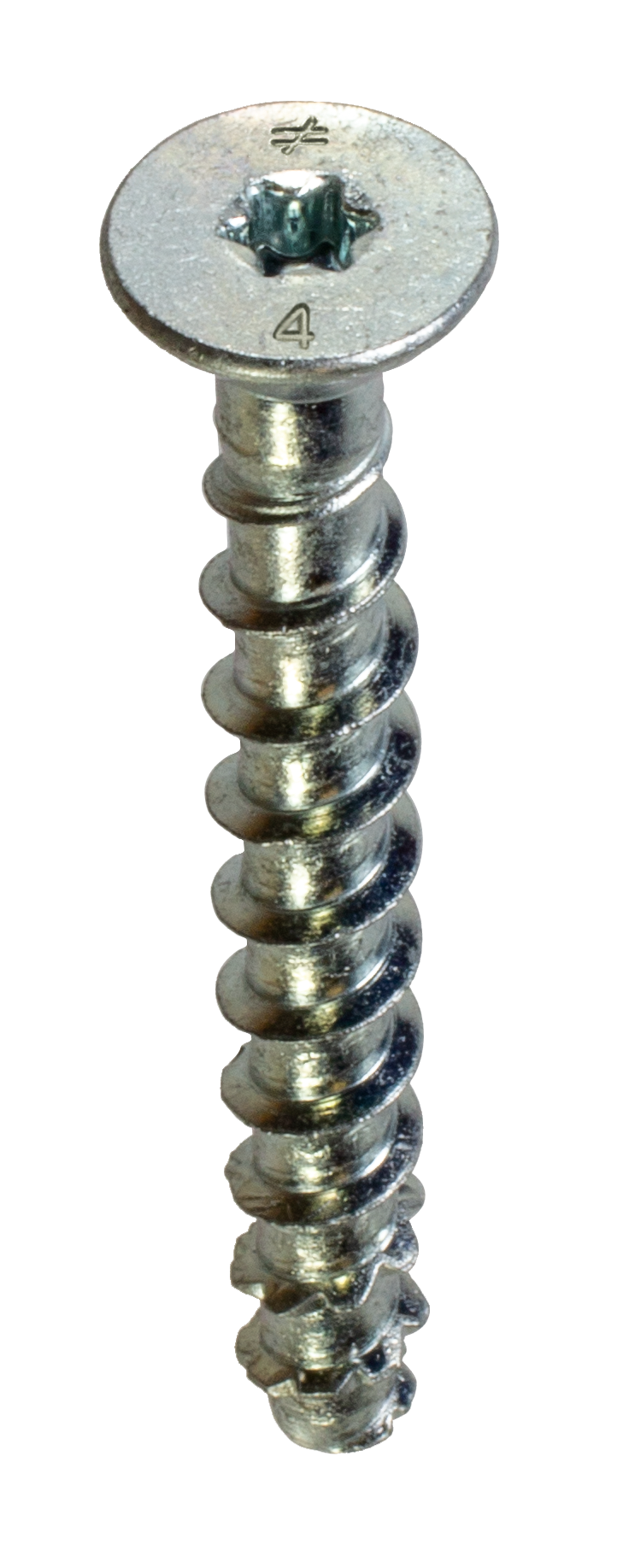 Simpson Strong-Tie THDB25312CS Titen HD® 1/4 in. x 3-1/2 in. Zinc-Plated Countersunk Head Heavy-Duty Screw Anchor (50-Qty)