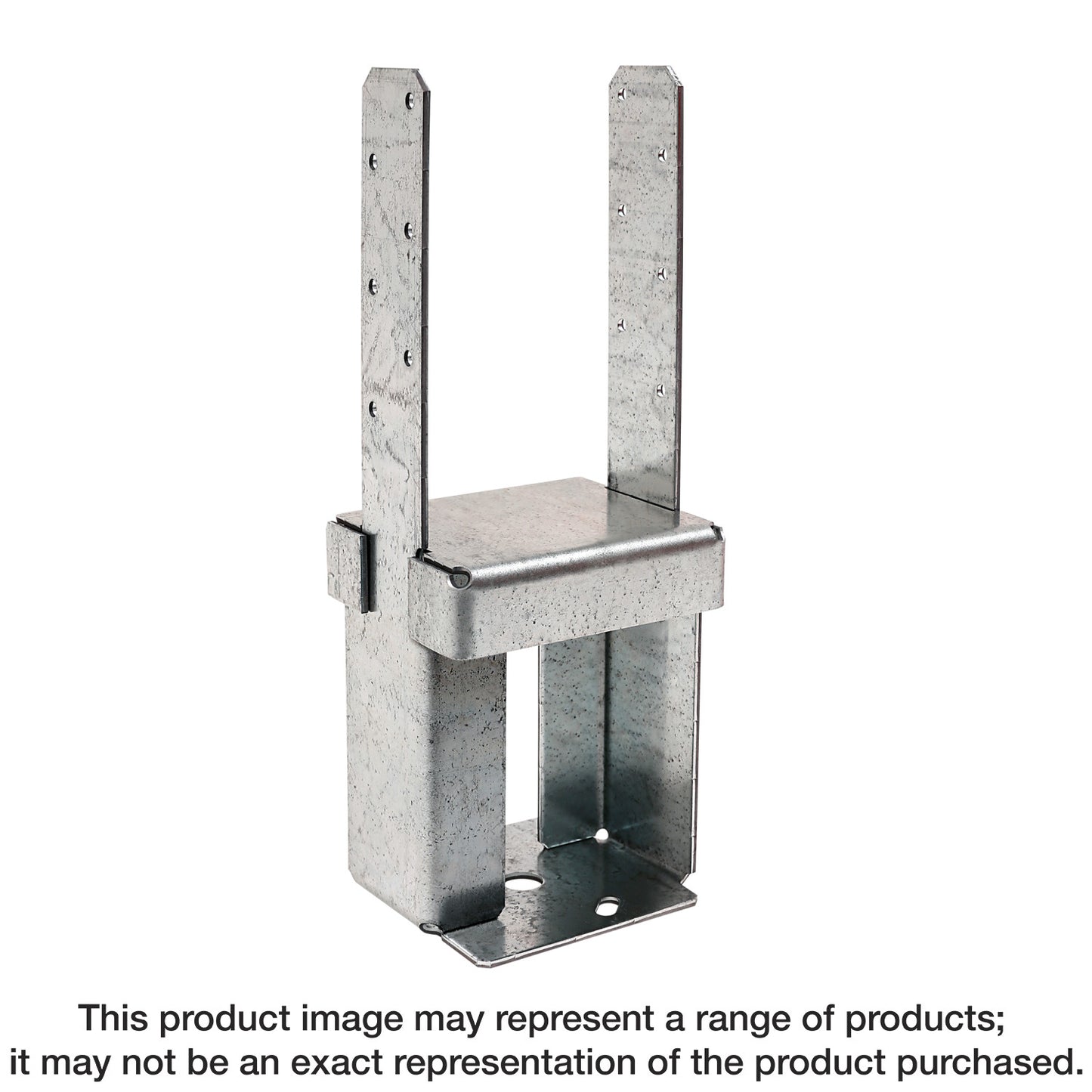 Simpson Strong-Tie PPB44-4Z PPBZ™ Porch Post Base for 4x4 Post and 4 in. Slab (Pack of 8)