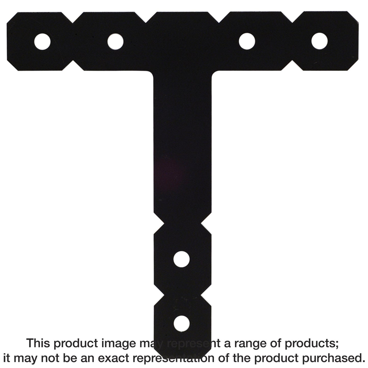Simpson Strong-Tie OT OT 12 in. x 12 in. Black Powder-Coated Ornamental T Strap (Pack of 400)