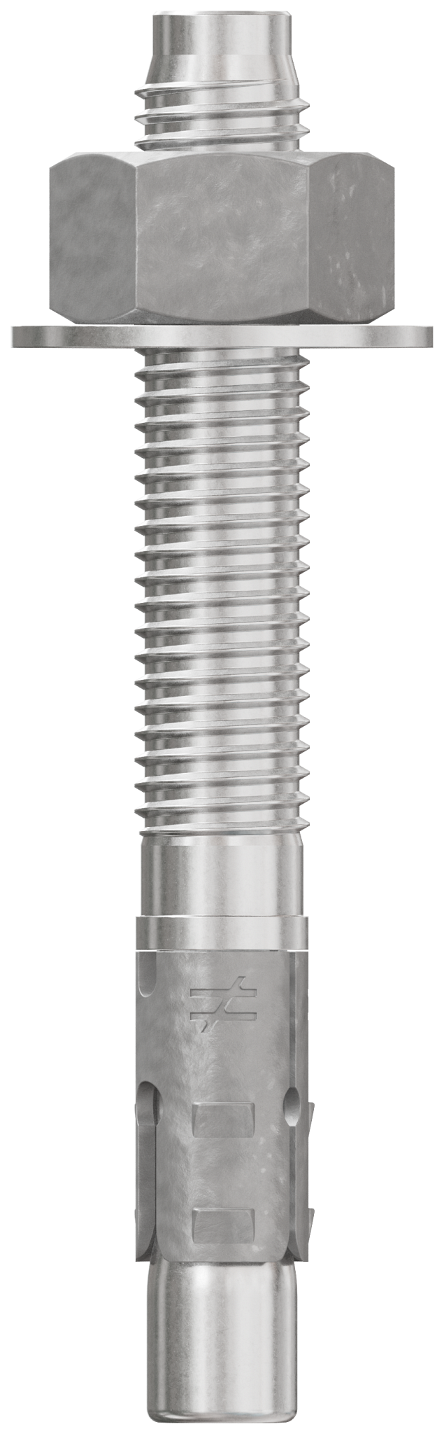 Simpson Strong-Tie STB2-62500S6F20 Strong-Bolt® 2 — 5/8 in. x 5 in. Type 316 Stainless-Steel Wedge Anchor, Fully Assembled (20-Qty) (Pack of 252)