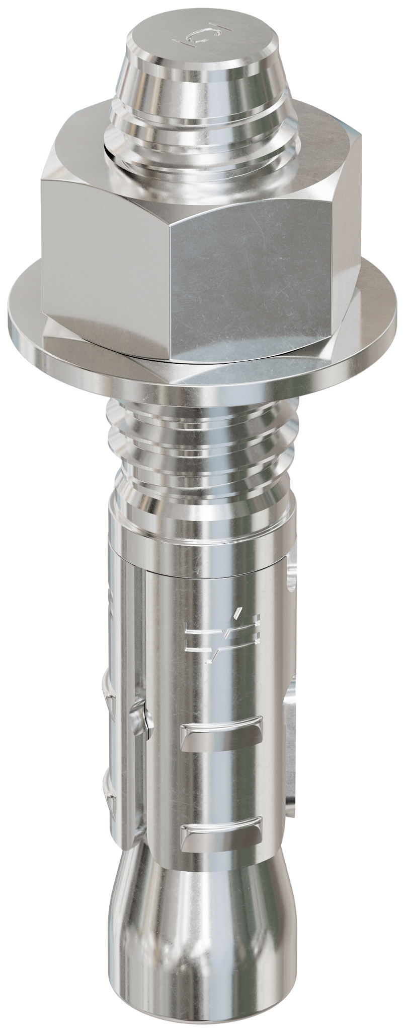 Simpson Strong-Tie STB2-502344SSR25 Strong-Bolt® 2 — 1/2 in. x 2-3/4 in. Type 304 Stainless-Steel Wedge Anchor (25-Qty) (Pack of 420)