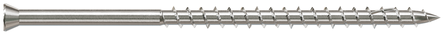 Simpson Strong-Tie S09350WP1 Deck-Drive™ DWP WOOD SS Screw — #9 x 3-1/2 in. T-20, Trim Head, Type 305 (1 lb.) (Pack of 1500)