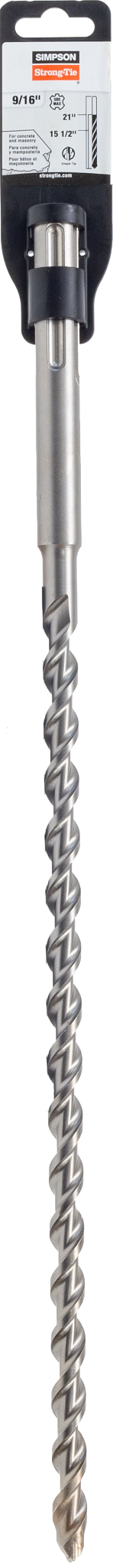 Simpson Strong-Tie MDMX05621 9/16 in. x 21 in. SDS-max® Shank Drill Bit