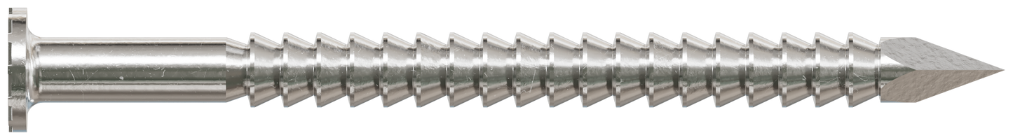 Simpson Strong-Tie S3SND5 Wood Siding Nail — 1-1/4-in. x .083-in. Type 304 Stainless Steel (5 lb.) (Pack of 300)