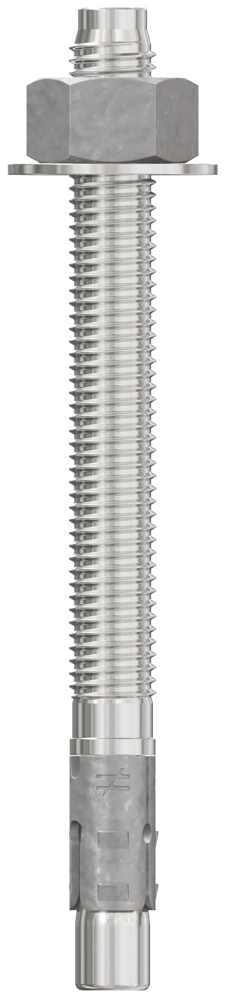 Simpson Strong-Tie STB2-62700S4F20 Strong-Bolt® 2 — 5/8 in. x 7 in. Type 304 Stainless-Steel Wedge Anchor, Fully Assembled (20-Qty) (Pack of 2)