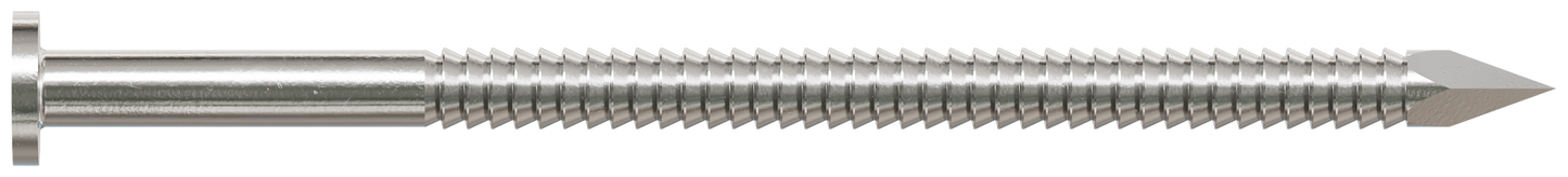 Simpson Strong-Tie T20ACN1 Common Nail, Annular Ring Shank — 4-in. x .203-in. Type 316 Stainless Steel (1 lb.) (Pack of 10)