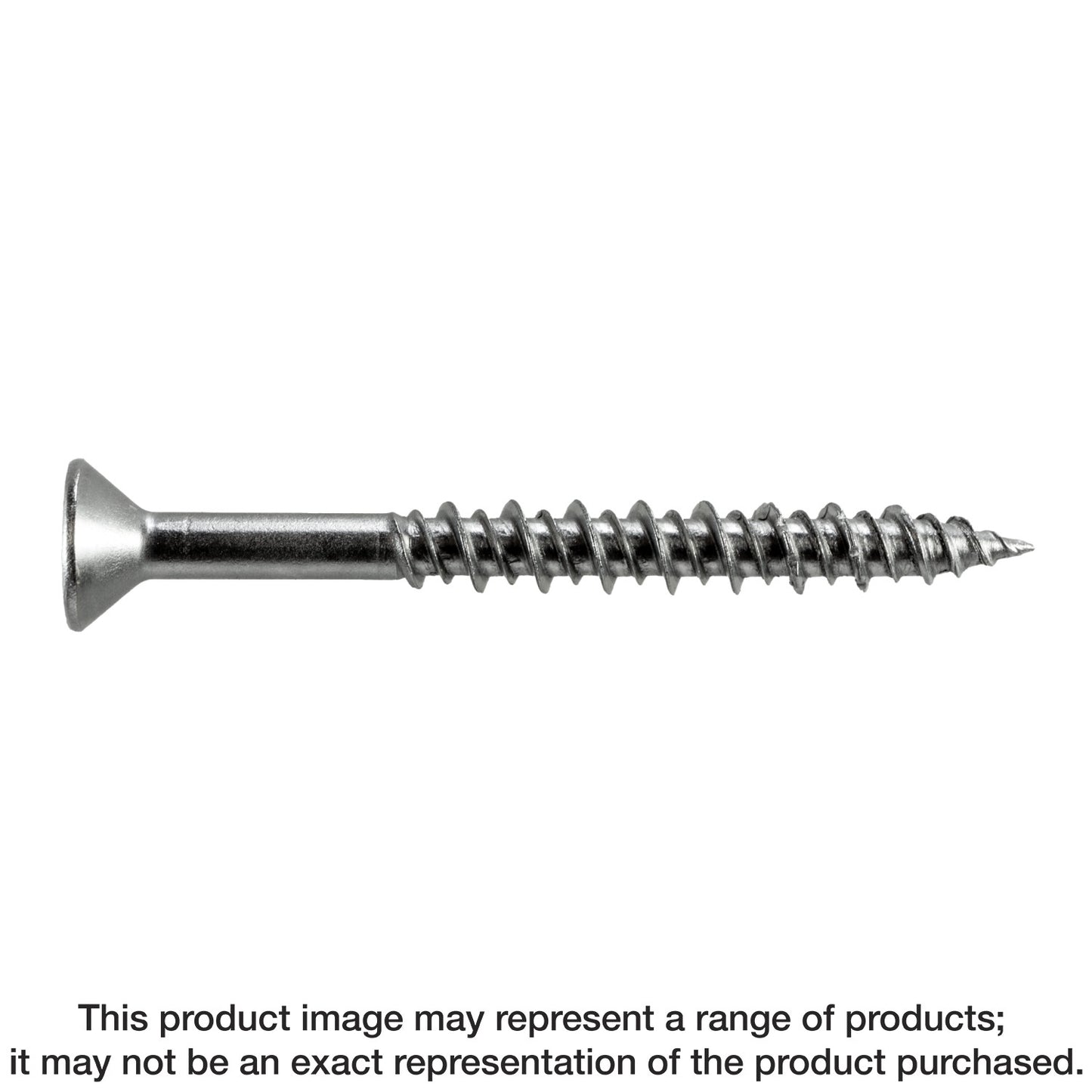Simpson Strong-Tie T10J200FXM Marine Screw, Flat Head — #10 x 2 in. #2 Phillips Drive, Type 316 (1000-Qty) (Pack of 150)