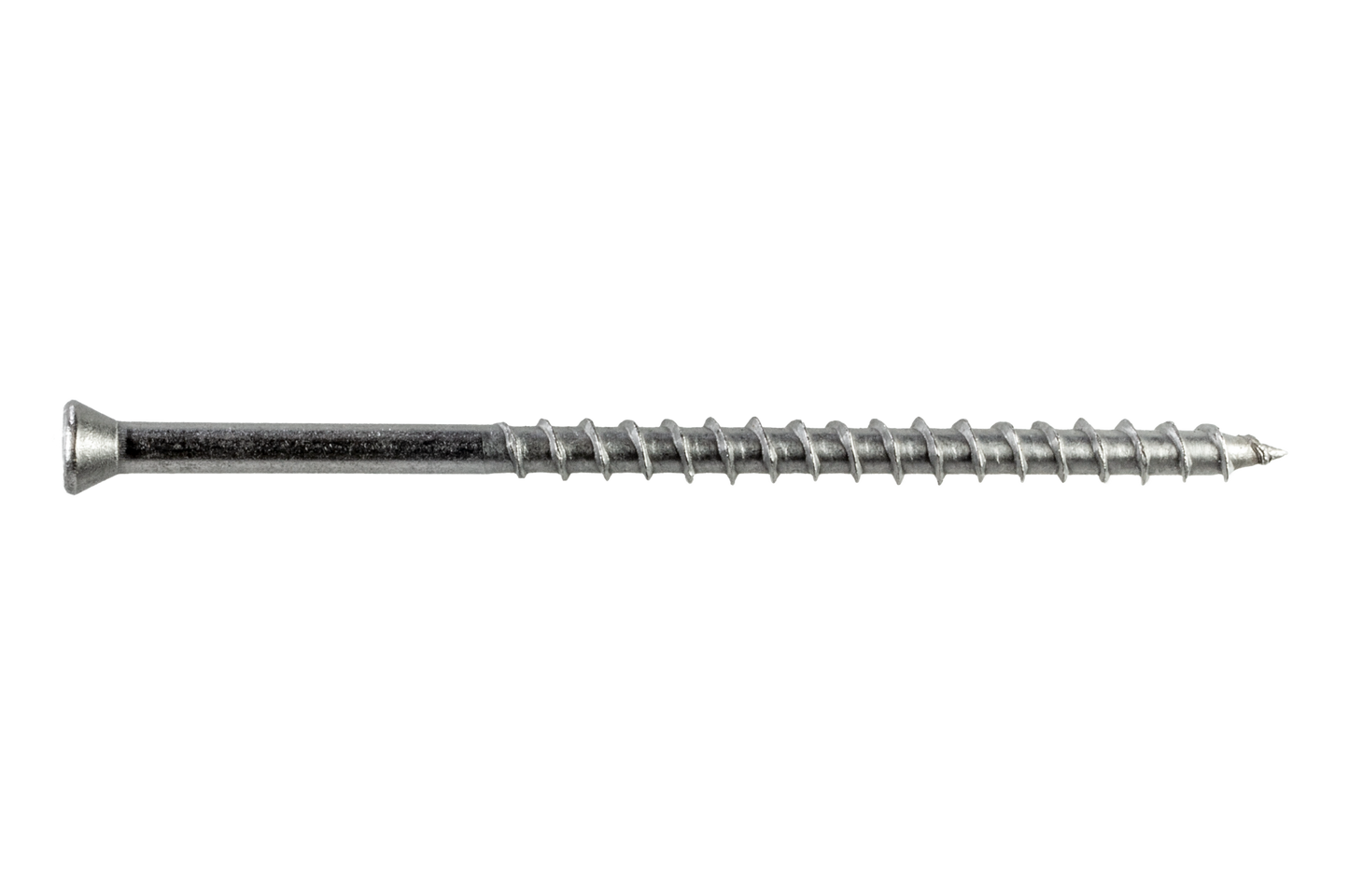 Simpson Strong-Tie S07300WP1 Deck-Drive™ DWP WOOD SS Screw — #7 x 3 in. T-15, Trim Head, Type 305 (1 lb.) (Pack of 10)