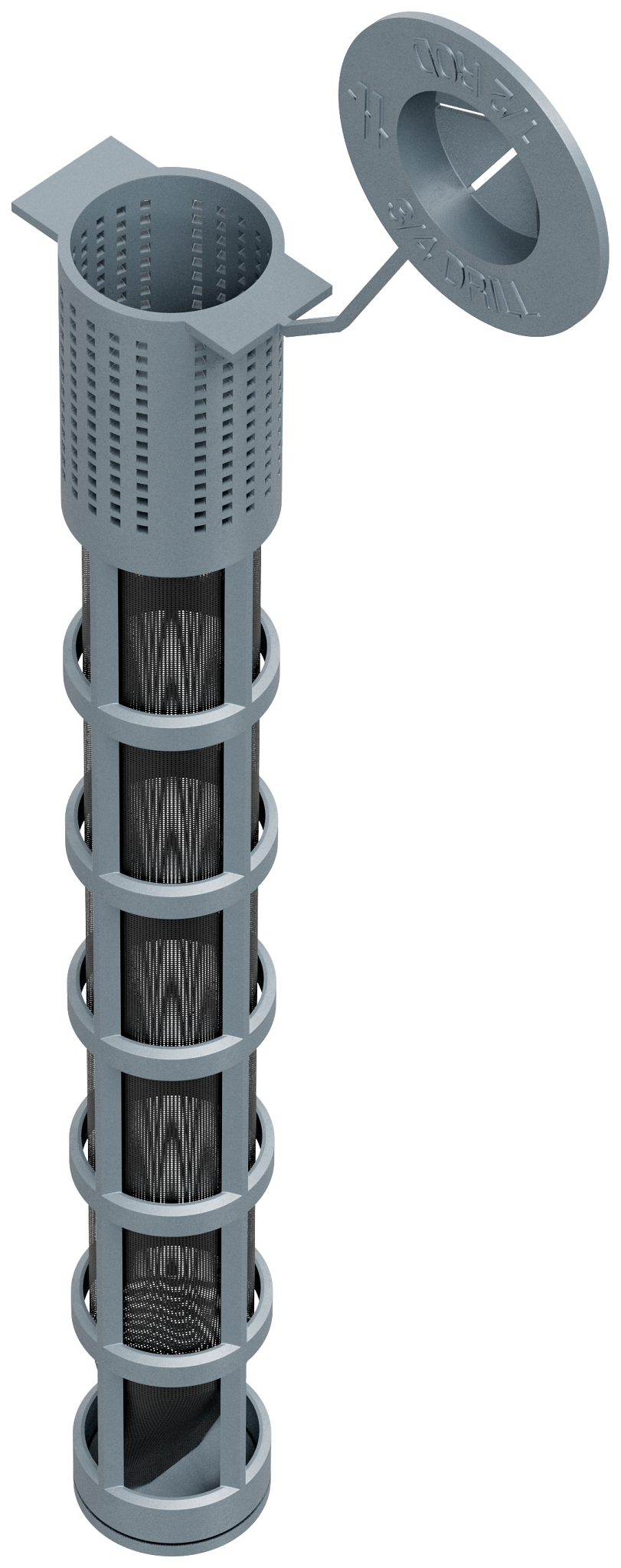 Simpson Strong-Tie 3GWS506P Opti-Mesh 6 in. Epoxy Adhesive Plastic Screen Tube for 1/2 in. Rod for SET-3G