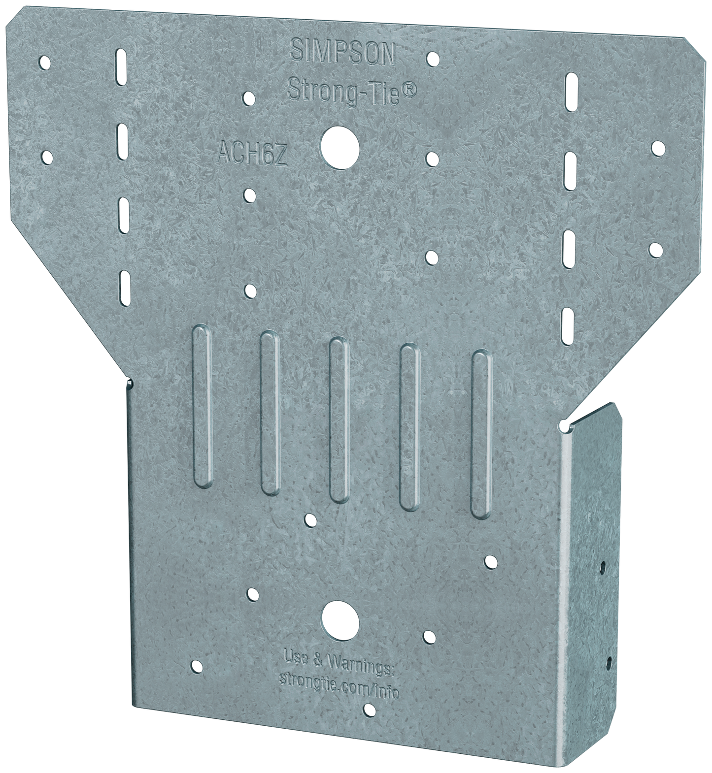 Simpson Strong-Tie ACH6Z ACHZ™ ZMAX® Galvanized Adjustable Post Cap for 6x (Pack of 20)
