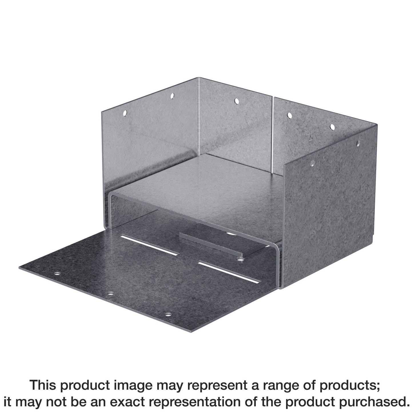 Simpson Strong-Tie ABW44RZ ABW ZMAX® Galvanized Adjustable Post Base for 4x4 Rough (Pack of 540)