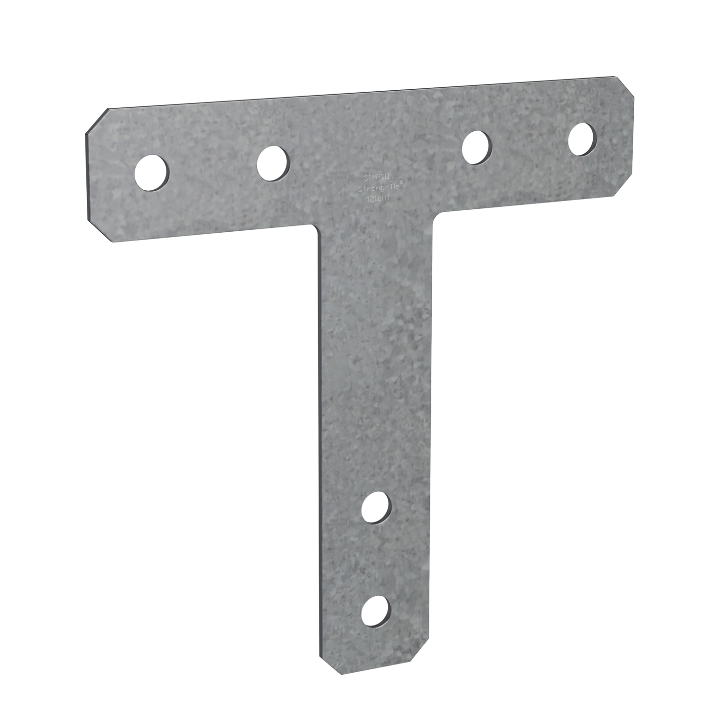 Simpson Strong-Tie 1212HTHDG HT 12 in. x 12 in. 7-Gauge Hot-Dip Galvanized Heavy T Strap