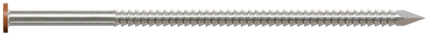 Simpson Strong-Tie S10SNDS1 Painted Siding Nail — 3 in. x .113 in. Type 304 Stainless Steel, Sienna (1 lb.) (Pack of 800)